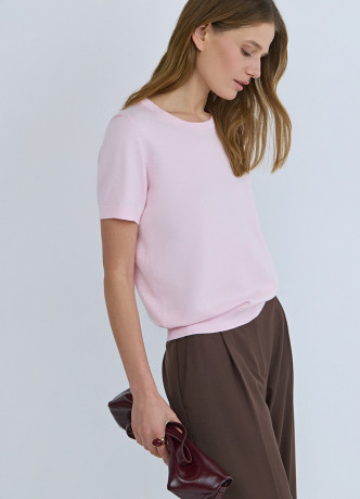 Джемпер с коротким рукавом