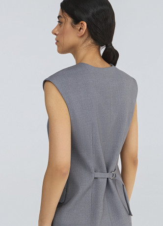 Удлинённый жилет