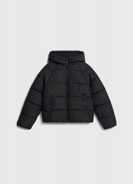 

Утеплённая куртка для девочек, Черный