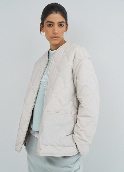Легкая стеганая утепленная куртка Бежевый 5999₽
