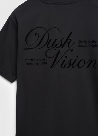 Футболка из мерсеризованного хлопка с принтом