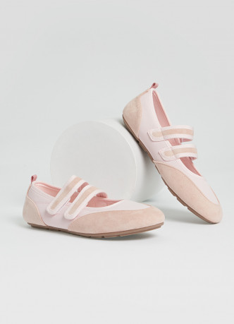 Балетки из искусственной замши для девочек