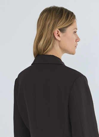 Жакет на запах с завязками