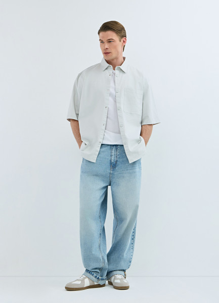 

Рубашка с коротким рукавом, Белый