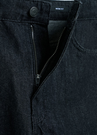 Джинсы Mom с высокой посадкой