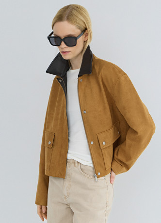 Замшевая куртка