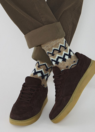 Носки с узором