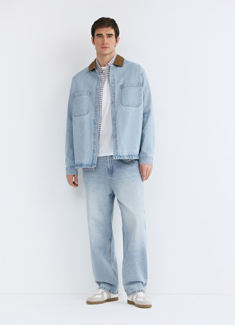 Джинсовая рубашка