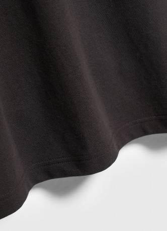 Поло с воротником-стойкой