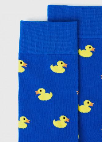 Носки с жаккардовым рисунком