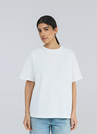 Футболка оверсайз из плотного хлопка