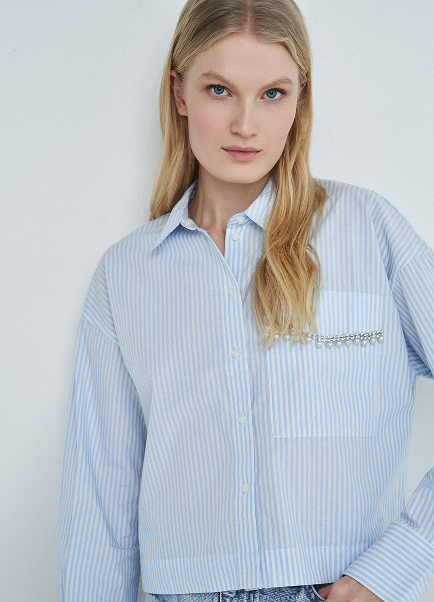 Женские блузки и рубашки - купить в интернет-магазине «ZARINA» | Скидки от 10%