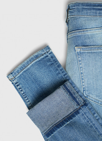 Джинсы Skinny с высокой посадкой