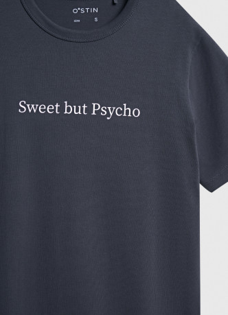 Футболка с принтом