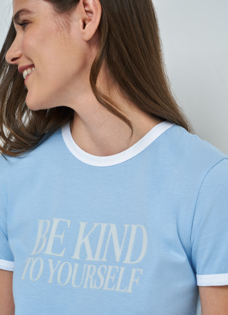 Футболка с принтом