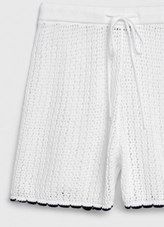 Шорты ажурной вязки