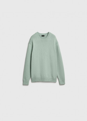 Вязаный джемпер из хлопка