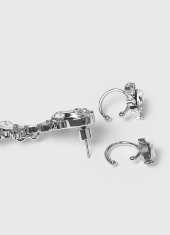 Серьга и каффы, 3 шт.