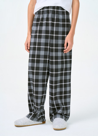Брюки пижамные в клетку для мальчиков