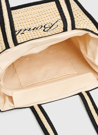 Сумка из рафии для девочек