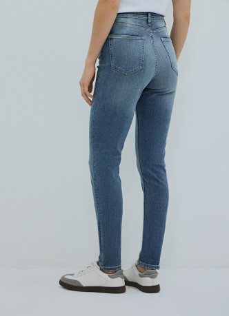 Джинсы Skinny с высокой посадкой