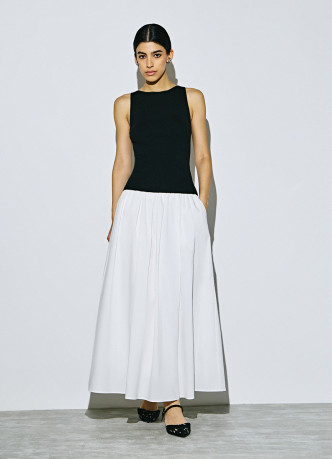 Майка в рубчик