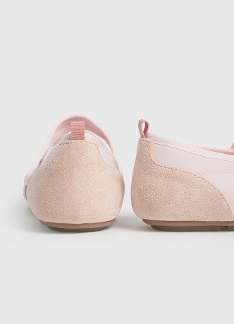 Балетки из искусственной замши для девочек