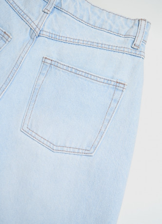 Шорты-бермуды из денима для девочек