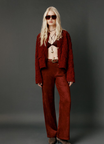 Кардиган кроше