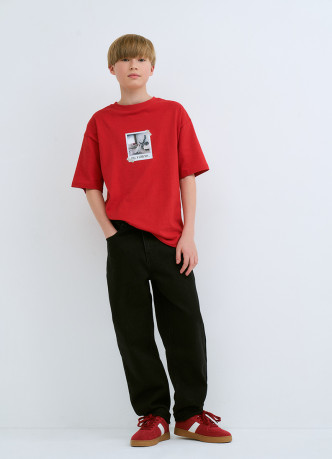 Футболка с принтом для мальчиков