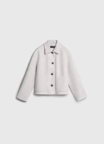 Куртка из пальтовой ткани