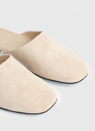 Замшевые мюли