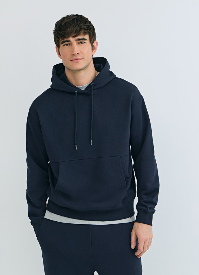 Базовое худи с карманом-кенгуру