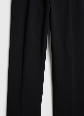 Широкие брюки с ремнём