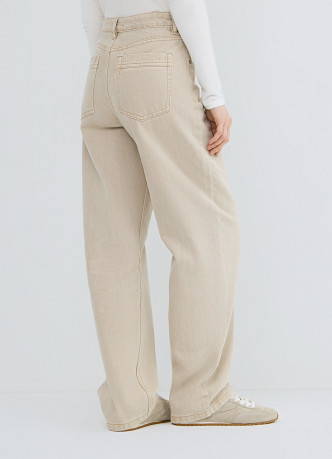 Джинсы Barrel с высокой посадкой