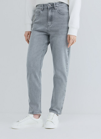 Джинсы Mom с высокой посадкой