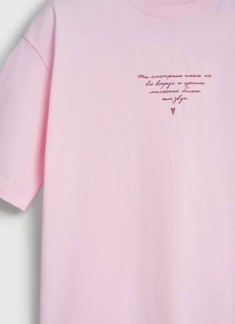 Футболка с принтом