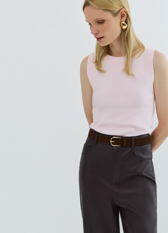 Базовая майка из трикотажа