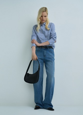 Приталенная рубашка