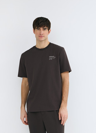 Футболка с принтом