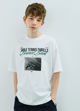 Футболка с принтом для мальчиков