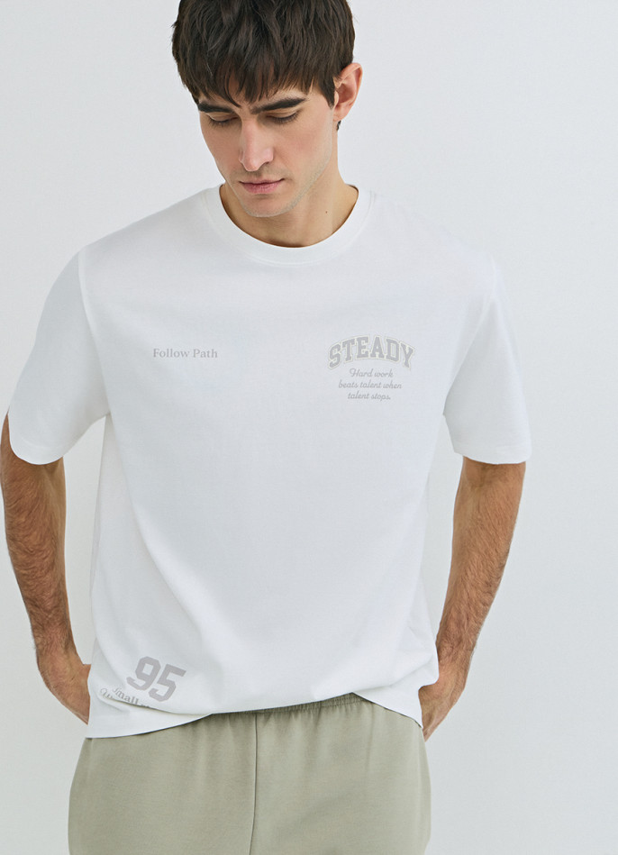 Футболка с принтом