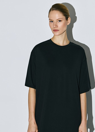 Платье-футболка из вискозы