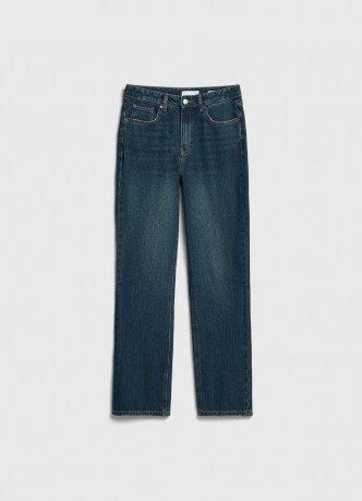 Прямые джинсы со средней посадкой