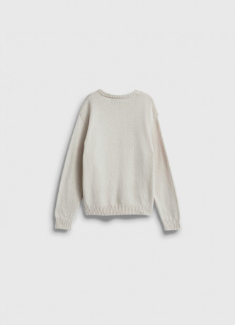 Вязаный джемпер оверсайз для мальчиков