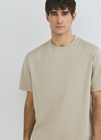 Футболка из мерсеризованного хлопка