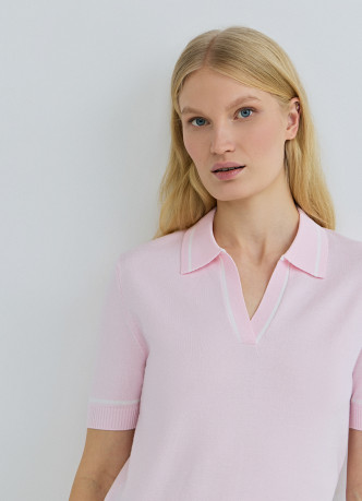 Джемпер с коротким рукавом