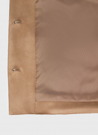 Куртка из искусственной замши для девочек