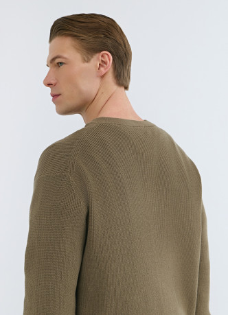 Джемпер из текстурной пряжи