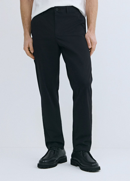 

Брюки-чиносы из твила, Черный